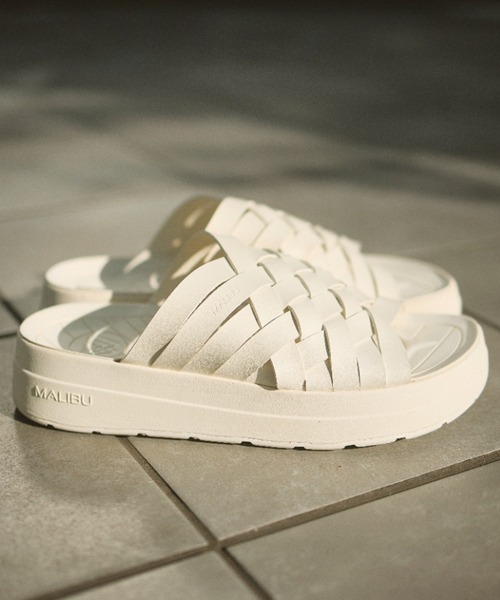 MALIBU SANDALS(マリブサンダルズ)の「ZUMA PLATFORM MSP020002(サンダル・メンズ・ホワイト・10/9/7/6/8/5/11)」の1枚目の写真