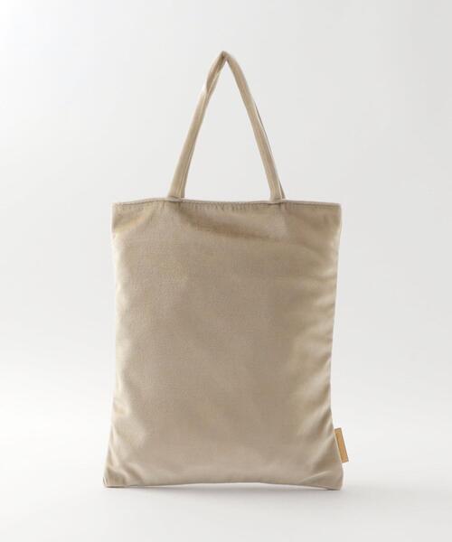 Steven Alan（スティーブンアラン）の「＜Steven Alan＞VELOUR TOTE BAG/トートバッグ（トートバッグ・レディース・ライム/ライラック/ベージュ・FREE）」の2枚目の写真