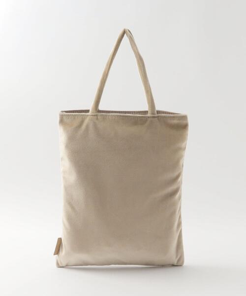 Steven Alan（スティーブンアラン）の「＜Steven Alan＞VELOUR TOTE BAG/トートバッグ（トートバッグ・レディース・ライム/ライラック/ベージュ・FREE）」の5枚目の写真