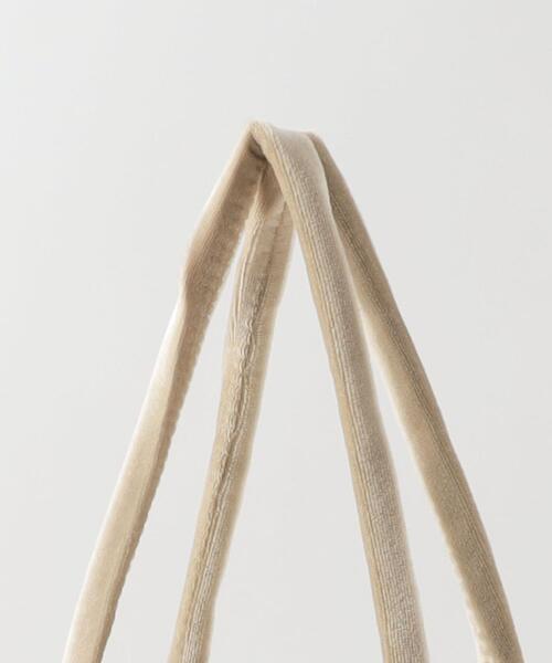 Steven Alan（スティーブンアラン）の「＜Steven Alan＞VELOUR TOTE BAG/トートバッグ（トートバッグ・レディース・ライム/ライラック/ベージュ・FREE）」の7枚目の写真