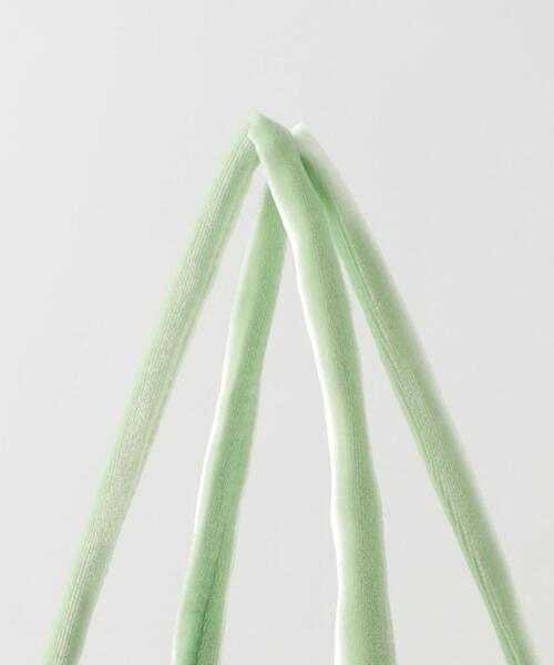 Steven Alan（スティーブンアラン）の「＜Steven Alan＞VELOUR TOTE BAG/トートバッグ（トートバッグ・レディース・ライム/ライラック/ベージュ・FREE）」の13枚目の写真