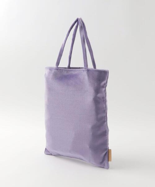 Steven Alan（スティーブンアラン）の「＜Steven Alan＞VELOUR TOTE BAG/トートバッグ（トートバッグ・レディース・ライム/ライラック/ベージュ・FREE）」の16枚目の写真