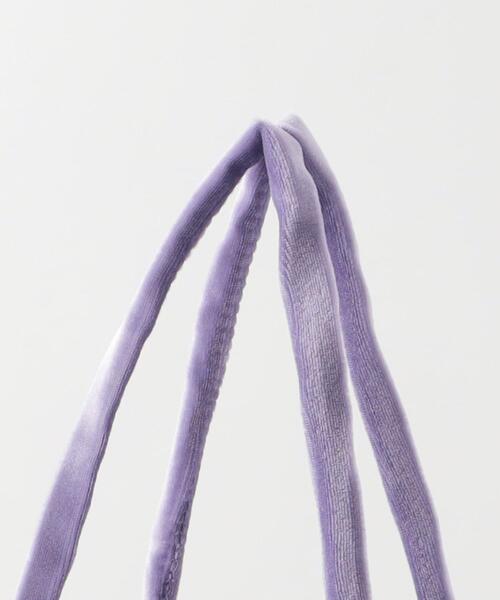 Steven Alan（スティーブンアラン）の「＜Steven Alan＞VELOUR TOTE BAG/トートバッグ（トートバッグ・レディース・ライム/ライラック/ベージュ・FREE）」の17枚目の写真