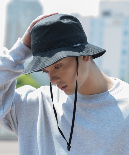 WEGO（ウィゴー）の「WEGO/TECH SAFARI HAT（ハット・メンズ・ブラック・FREE）」の4枚目の写真