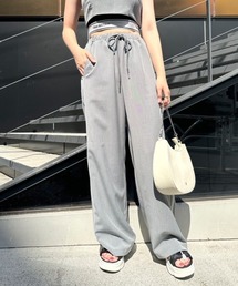 OLIVE des OLIVE | サイドラインゆるワイドパンツ　1031020130(その他パンツ)