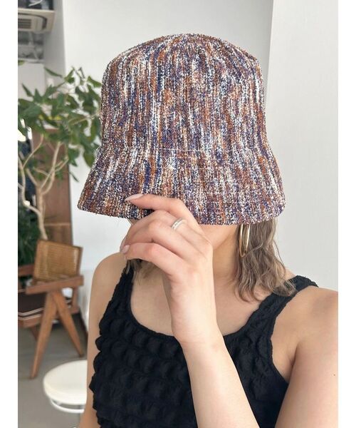 EMODA（エモダ）の「コンパクトニットバケットハット（ハット・レディース・その他/ブラック・FREE）」の5枚目の写真