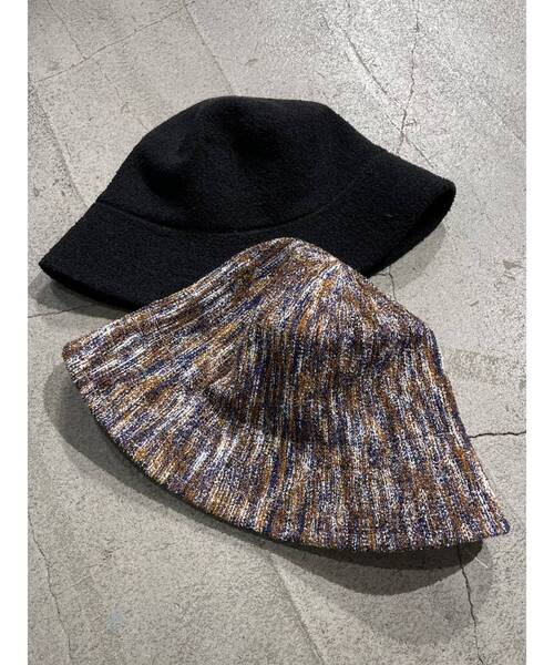 EMODA（エモダ）の「コンパクトニットバケットハット（ハット・レディース・その他/ブラック・FREE）」の3枚目の写真