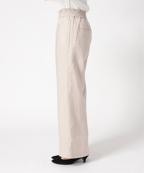 JOURNAL STANDARD（ジャーナルスタンダード）の「《追加2》リネンイージースラックスパンツ（その他パンツ・レディース・ピンク/グリーン/アイボリー・40/38/36）」の17枚目の写真