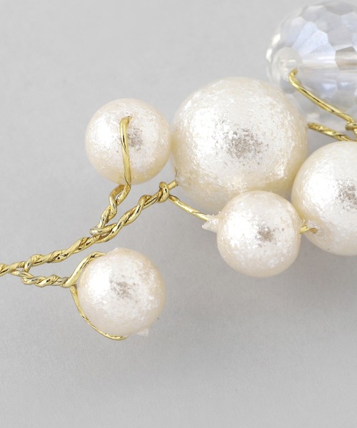 アクセサリー Anemone ANEMONE ヘアクリップ フラワー柄バンス : ZOZOTOWN Yahoo!店