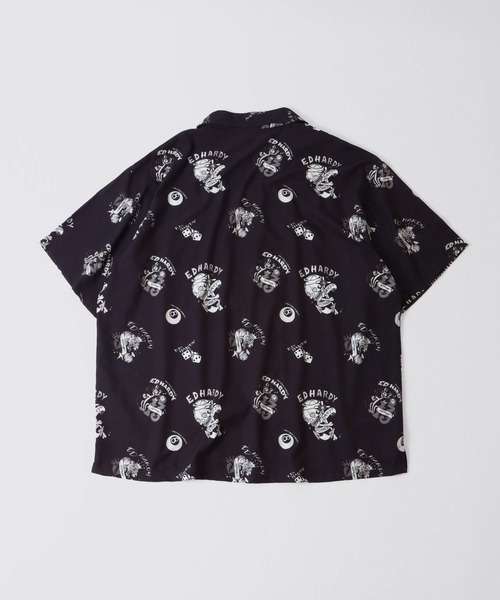 Ed Hardy エドハーディー クロップド丈 半袖 Tシャツ 女性用 黒 Ed Hardy エドハーディー クロップド丈 半袖 Tシャツ 女性用 黒