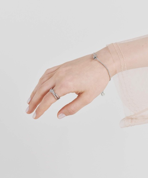 LHME(エルエイチエムイー)の「LHME ノットリング/サージカルステンレス316L(金属アレルギー対応)(リング・レディース・ゴールド/シルバー・9号/11号/13号/15号)」の14枚目の写真