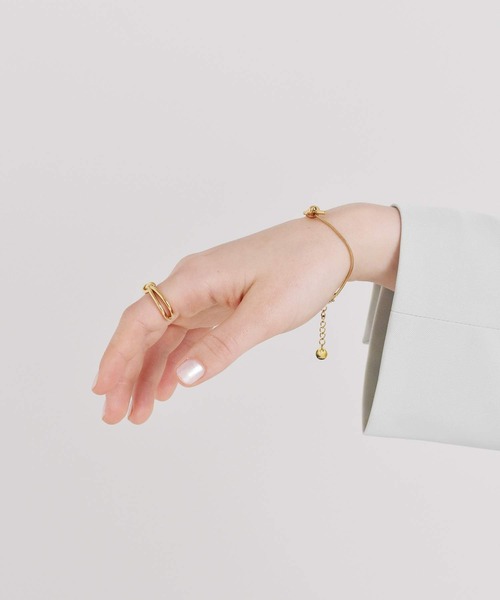 LHME(エルエイチエムイー)の「LHME ノットリング/サージカルステンレス316L(金属アレルギー対応)(リング・レディース・ゴールド/シルバー・9号/11号/13号/15号)」の17枚目の写真