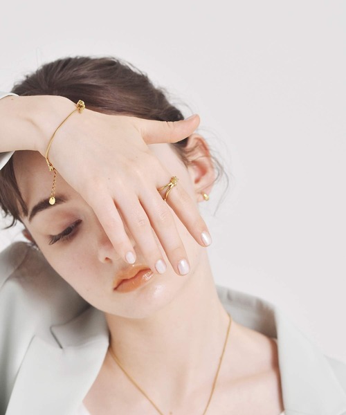 LHME(エルエイチエムイー)の「LHME ノットリング/サージカルステンレス316L(金属アレルギー対応)(リング・レディース・ゴールド/シルバー・9号/11号/13号/15号)」の19枚目の写真