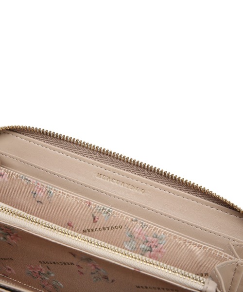MERCURYDUO（マーキュリーデュオ）の「【MERCURYDUO/マーキュリーデュオ】メタルアイレット　長財布（財布・レディース・ベージュ/スモークピンク/ブラック/ベージュ系その他/アイボリー・FREE）」の19枚目の写真