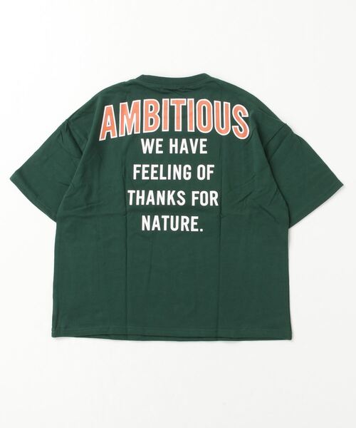 プリントビッグシルエット半袖Tシャツ（Tシャツ/カットソー）｜ZI-ON