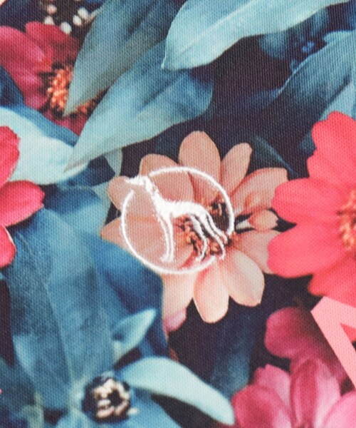 adabat（アダバット）の「◆【UVカット/吸水速乾】フラワーデザイン 半袖ポロシャツ（ポロシャツ・レディース・ブラック系/ピンク系・38/40/42）」の20枚目の写真