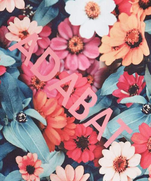 adabat（アダバット）の「◆【UVカット/吸水速乾】フラワーデザイン 半袖ポロシャツ（ポロシャツ・レディース・ブラック系/ピンク系・38/40/42）」の21枚目の写真