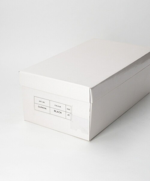 green label relaxing（グリーンレーベルリラクシング）の「【別注】＜AMIT LEATHER COMPANY＞GLR レザー グルカ サンダル（サンダル・メンズ・ブラック・40/41/42）」の9枚目の写真