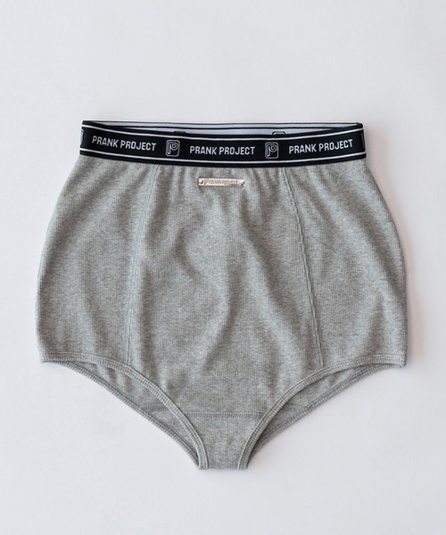 PRANK PROJECT（プランクプロジェクト）の「ロゴバンドショーツ / Logo Band Shorts（ショーツ・レディース・ホワイト/ピンク/グレー/ブラック・S/M）」の5枚目の写真