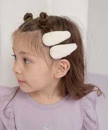 ふわふわヘアクリップ2Pセット