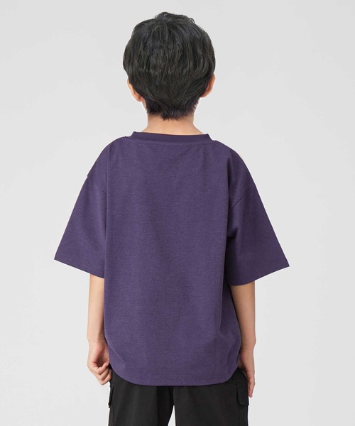 CAMP7(キャンプセブン)の「CAMP7(キャンプ7)【水陸両用】ポケットTシャツ(Tシャツ/カットソー・キッズ・ホワイト/パープル・120/105/130/150/140/160)」の8枚目の写真
