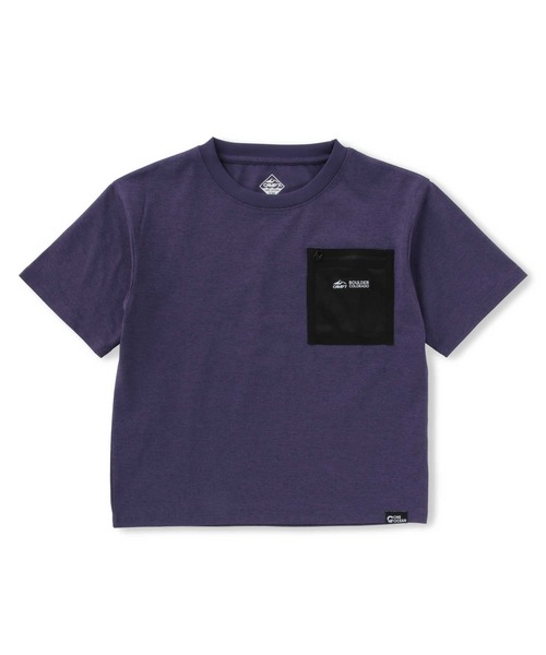 CAMP7(キャンプセブン)の「CAMP7(キャンプ7)【水陸両用】ポケットTシャツ(Tシャツ/カットソー・キッズ・ホワイト/パープル・120/105/130/150/140/160)」の11枚目の写真