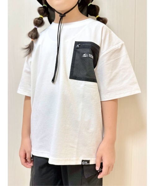 CAMP7(キャンプセブン)の「CAMP7(キャンプ7)【水陸両用】ポケットTシャツ(Tシャツ/カットソー・キッズ・ホワイト/パープル・120/105/130/150/140/160)」の21枚目の写真