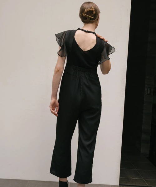 WILLFULLY（ウィルフリー）の「frill organdy back open all-in