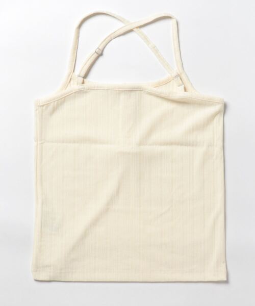 TINA：JOJUN（ティーナジョジュン）の「ヘンリーネック キャミソール TINA：JOJUN（キャミソール・レディース・アイボリー/クリーム・M）」の5枚目の写真