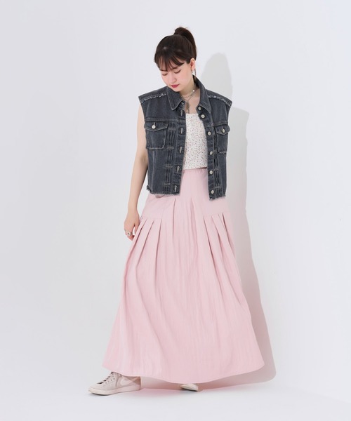 TINA：JOJUN（ティーナジョジュン）の「ヘンリーネック キャミソール TINA：JOJUN（キャミソール・レディース・アイボリー/クリーム・M）」の15枚目の写真