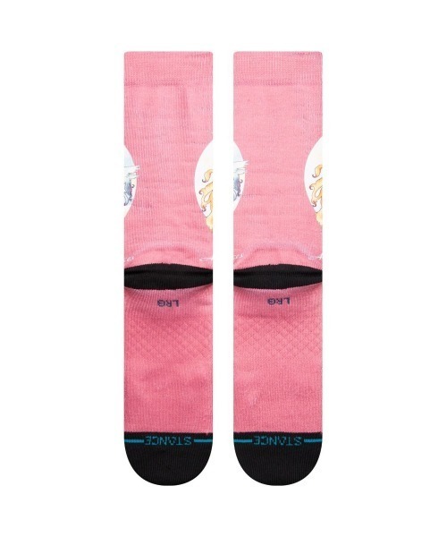 STANCE(スタンス)の「STANCE/スタンス ソックス QUEEN(クイーン)コラボモデル RACES A555C23RAC(ソックス/靴下・メンズ・ピンク・L/M)」の3枚目の写真