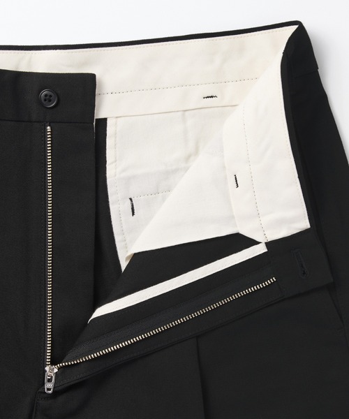 無印良品(ムジルシリョウヒン)の「チノタックワイドパンツ(チノパンツ・メンズ・キナリ/ブラック/ダークブラウン/ライトベージュ・70/73/88/85/76/79/82)」の18枚目の写真