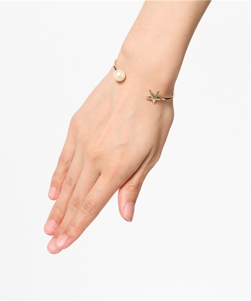 ROSE BUD（ローズバッド）の「(VOTAN TOKYO)VT1501-007RB[結婚式＆パーティー]（バングル/リストバンド・レディース・ゴールド・ONE SIZE）」の2枚目の写真