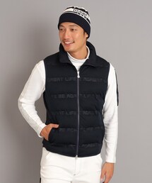 adabat | ロゴデザイン 中綿ベスト(その他アウター)