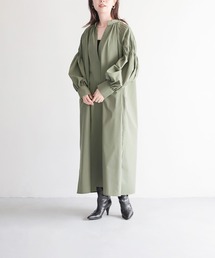 【FOR I SERIES】袖シャーリングワンピース 966478