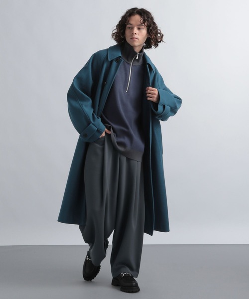 HARE（ハレ）の「スソバルーンワイドパンツ(HARE)（スラックス・メンズ・ブラック/グレー/レッド・FREE）」の6枚目の写真