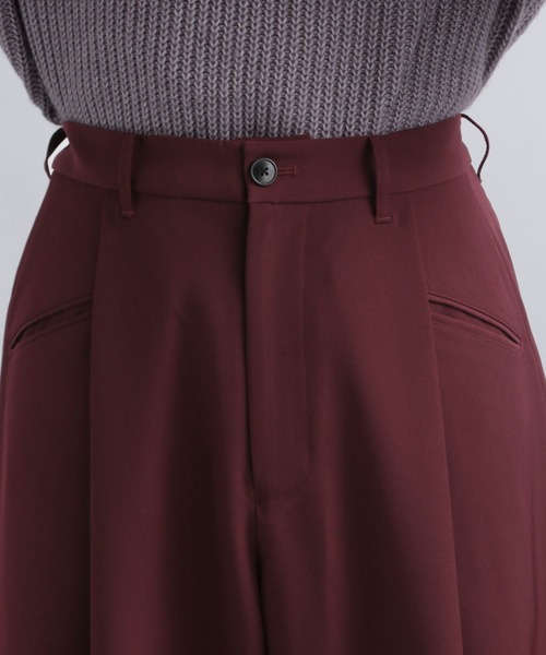 HARE（ハレ）の「スソバルーンワイドパンツ(HARE)（スラックス・メンズ・ブラック/グレー/レッド・FREE）」の13枚目の写真