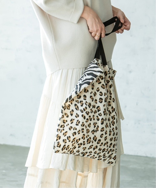 Noble（ノーブル）の「《WEB限定追加》【N.Jam】レオパ×ゼブラ トート 2（トートバッグ・レディース・マルチ・FREE）」の3枚目の写真