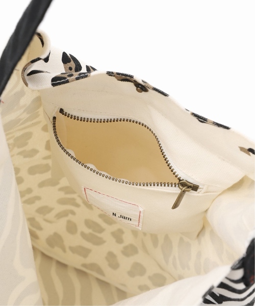 Noble（ノーブル）の「《WEB限定追加》【N.Jam】レオパ×ゼブラ トート 2（トートバッグ・レディース・マルチ・FREE）」の9枚目の写真