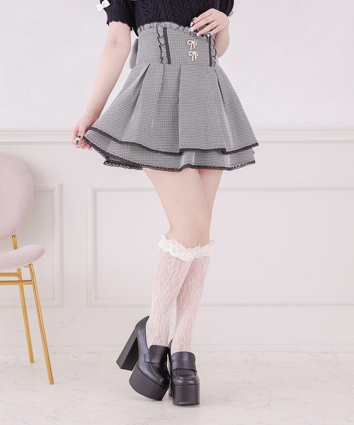 ストラップB-⑩【ミニスカートのカエルさん♬】 楽天市場】プリーツ スカート キュロット スカパン ベルト付き ハイ