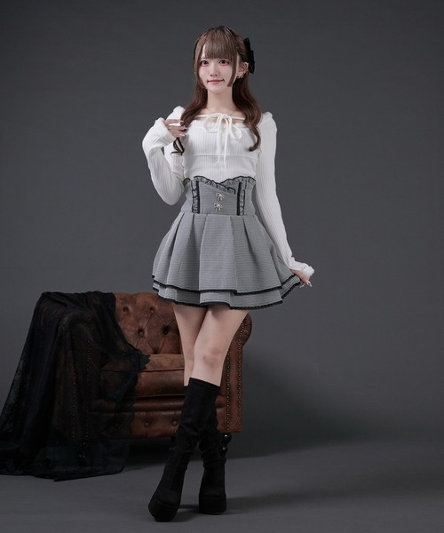 セール】コルセットボリュームスカート（スカート）｜Pal elfy（パル