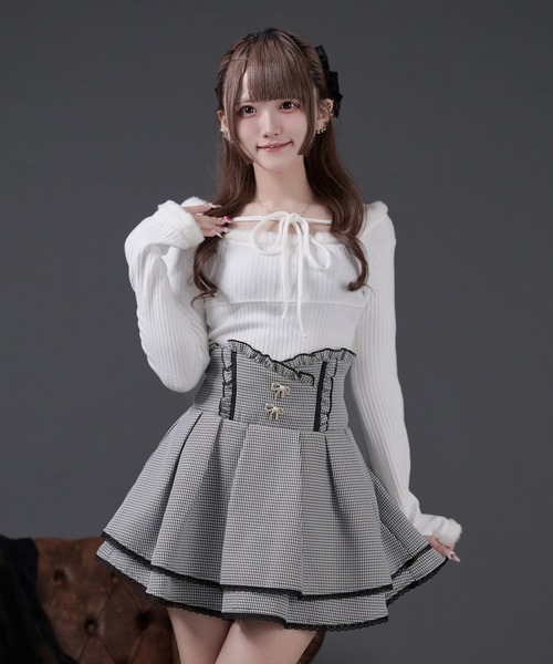 セール】コルセットボリュームスカート（スカート）｜Pal elfy（パル