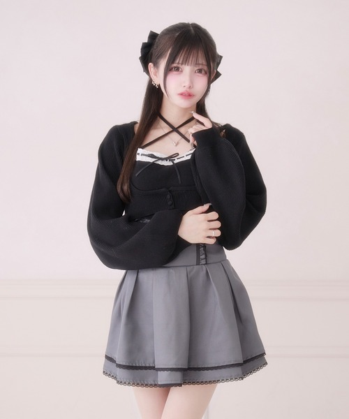 コルセットボリュームスカート（スカート）｜Pal elfy（パルエルフィー