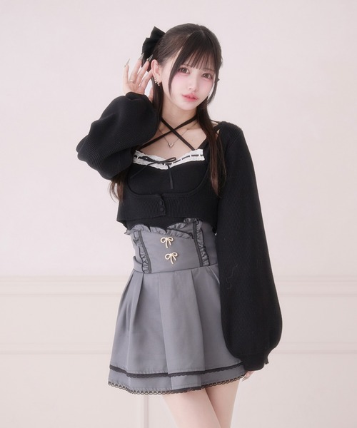 Pal elfy（パルエルフィー）の「コルセットボリュームスカート（スカート・レディース・ブラック/ブラック系その他2/ブラック系その他/チャコールグレー/グレー系その他/グレー・フリー）」の15枚目の写真