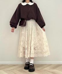 Cham. | レースフレアスカート(スカート)