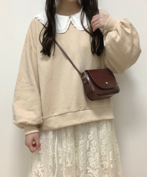 Cham.（チャム）の「レースフレアスカート（スカート・レディース・ベージュ・F）」の7枚目の写真