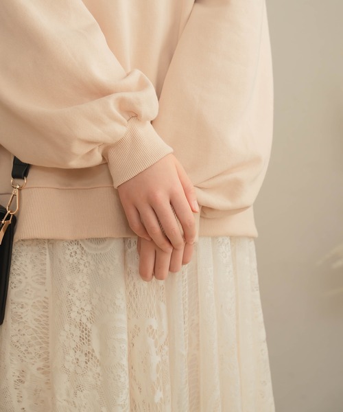 Cham.（チャム）の「レースフレアスカート（スカート・レディース・ベージュ・F）」の12枚目の写真