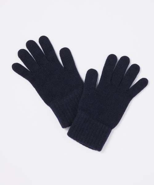 Joshua Ellis（ジョシュアエリス）の「Joshua Ellis PLAIN KNIT GLOVES ジョシュアエリス カシミヤ 手袋（手袋・メンズ・ネイビー/グレー/オフホワイト/ブラック・FREE）」の10枚目の写真