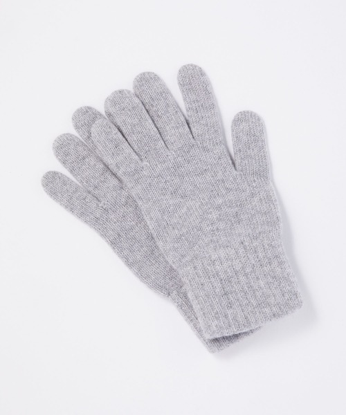 Joshua Ellis（ジョシュアエリス）の「Joshua Ellis PLAIN KNIT GLOVES ジョシュアエリス カシミヤ 手袋（手袋・メンズ・ネイビー/グレー/オフホワイト/ブラック・FREE）」の11枚目の写真