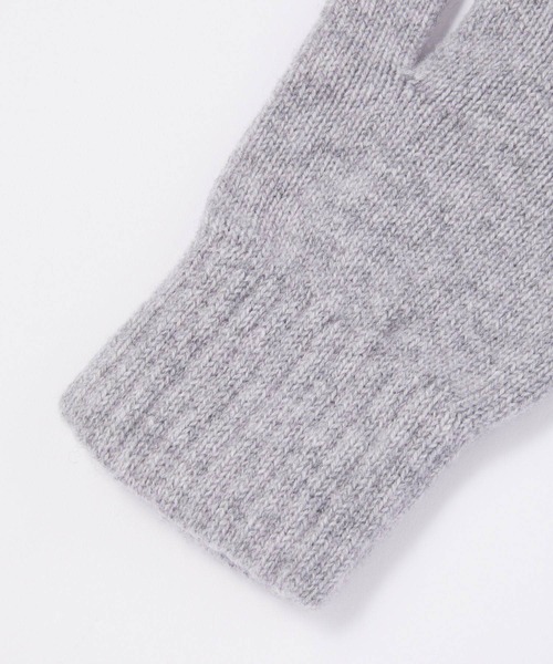Joshua Ellis（ジョシュアエリス）の「Joshua Ellis PLAIN KNIT GLOVES ジョシュアエリス カシミヤ 手袋（手袋・メンズ・ネイビー/グレー/オフホワイト/ブラック・FREE）」の12枚目の写真